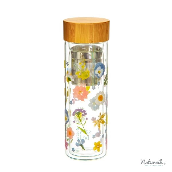 ZIP042_B_Pressed_Flowers_Glass_Water_Bottle_with_Infuser