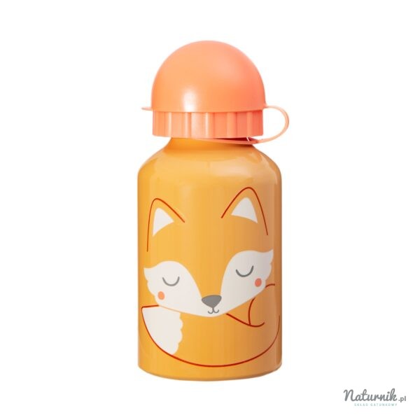 ANG042_A_Woodland_Fox_Kids_Water_Bottle